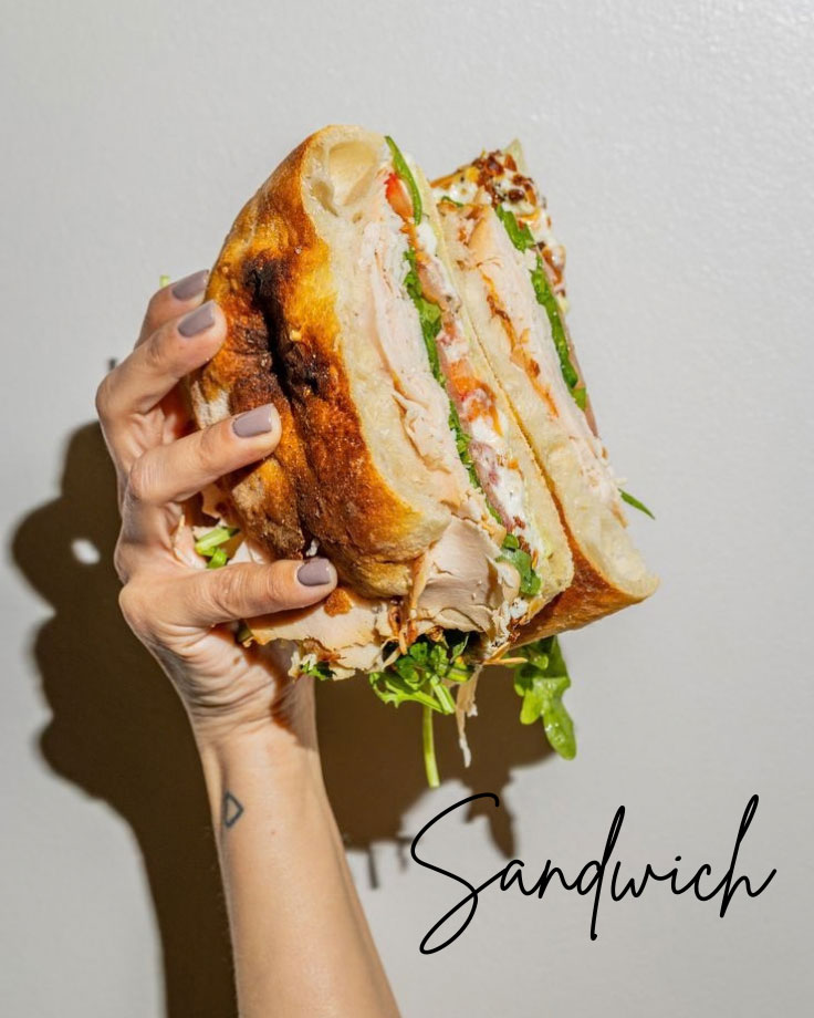 Freshly prepared food made with quality ingredients